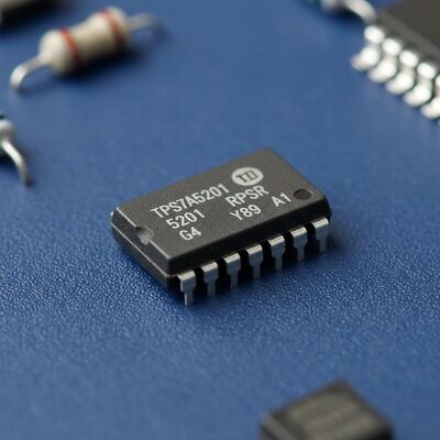 TPS7A5201RPSR چیپ مدار یکپارچه 2A تنظیم کننده ولتاژ LDO کم سر و صدا با دقت بالا