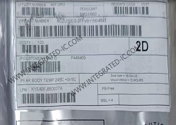 XCZU15EG-2FFVB1156I آرایه گیت قابل برنامه ریزی میدانی تراشه سیستم Zynq UltraScale+ MPSOC EG