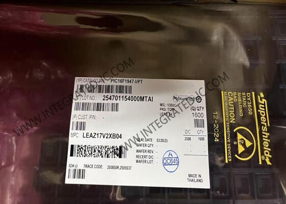 میکروکنترلر PIC16F1947-I/PT MCU 32MHz 8-Bit PIC XLP™ 16F میکروکنترلر IC TQFP-64
