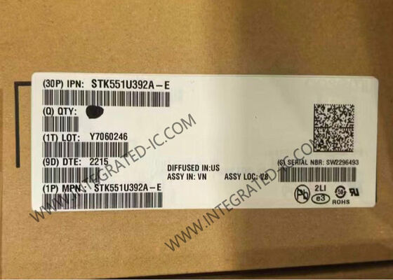 ماژول‌های IGBT خودرویی STK551U392A-E با ادغام بالا، ولتاژ 600 ولت، جریان 15 آمپر، ماژول قدرت هوشمند نیم پل