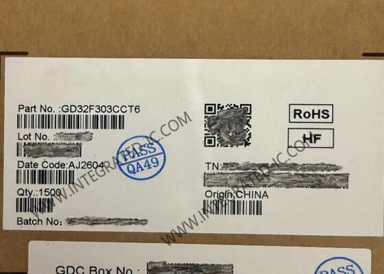 GD32F303CCT6 میکروکنترلر MCU 120MHz 32 بیتی میکروکنترلر LQFP48 ARM Cortex-M4 MCU