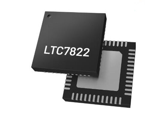 LTC7822AUK چیپ مدار یکپارچه دو فاز هیبرید مرحله پایین کنترلر هم زمان QFN48