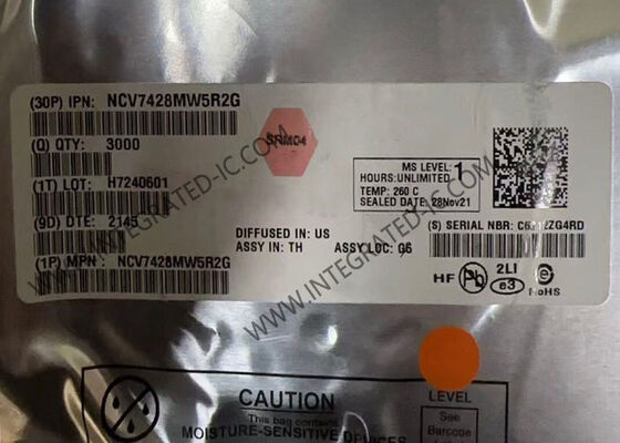 NCV7428MW5R2G تراشه مدار یکپارچه 5.5V تا 28V تراشه پایه سیستم خودرو