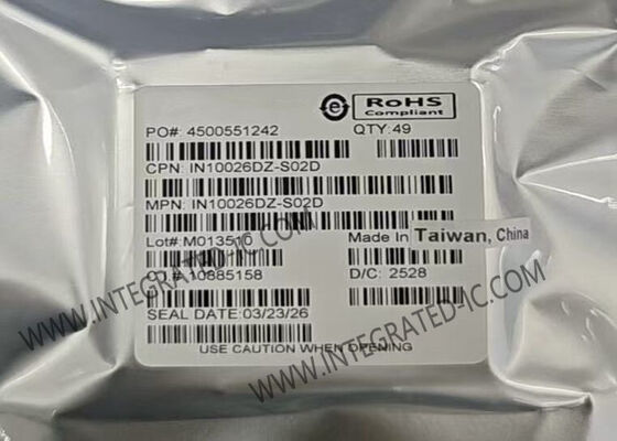 IN10026DZ Ethernet IC 112Gbaud چهار کانال فرقی ماشین زهندر
