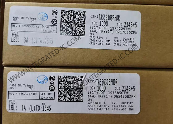 TAS5630BPHDR تراشه مدار یکپارچه PurePath TM HD 300W استریو کلاس D تقویت کننده HTQFP-64