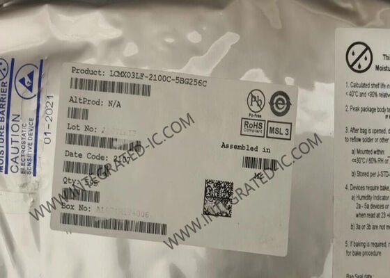 تراشه LCMXO3LF-2100C-5BG256C MachXO3 FPGA با 2100 عنصر منطقی در بسته LFBGA-256 برای کاربردهای کم مصرف