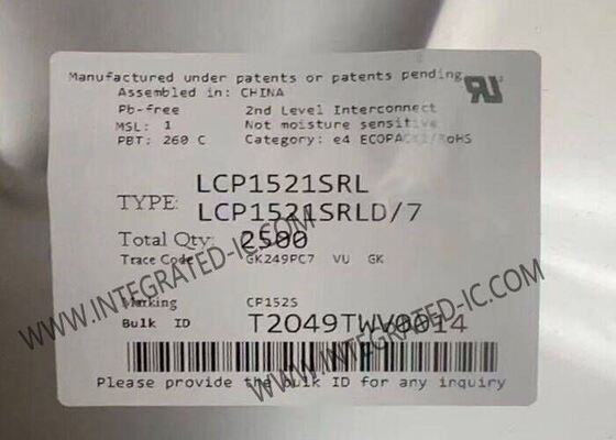 LCP1521SRL برنامه ریزی شده ولتاژ فرعی سرکوب کننده IC تراشه با 150 mA جریان نگه داری و 35pF ظرفیت برای حفاظت SLIC