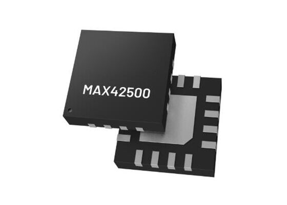 MAX42500ATEAA مانیتور سیستم برق تراشه ای مدار یکپارچه با ولتاژ تغذیه عملیاتی 2.35V تا 5.50V ولتاژ 150μA جریان عملیاتی و درجه حرارت عملیاتی -40°C تا +125°C
