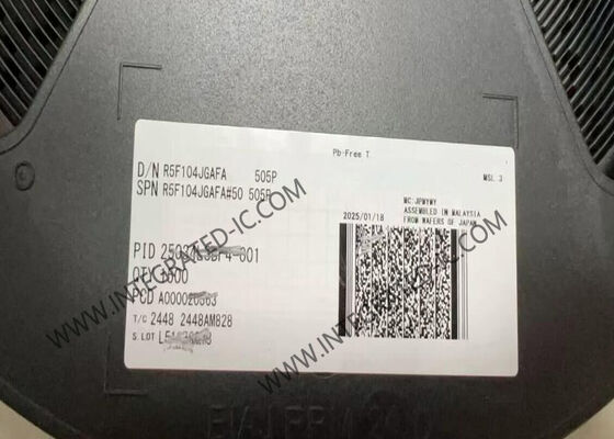 R5F104JGAFA 16-Bit Microcontroller MCU RL78/G14 سری 32MHz برای کنترل موتور