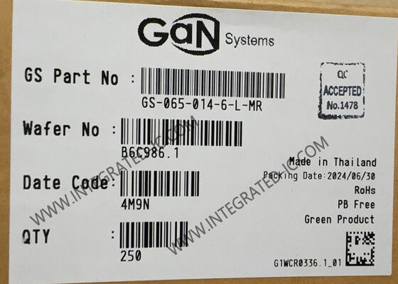 GS-065-014-6-L-MR تراژیستور مدار یکپارچه 700V 15.2A GaN برای رانندگان نورپردازی LED