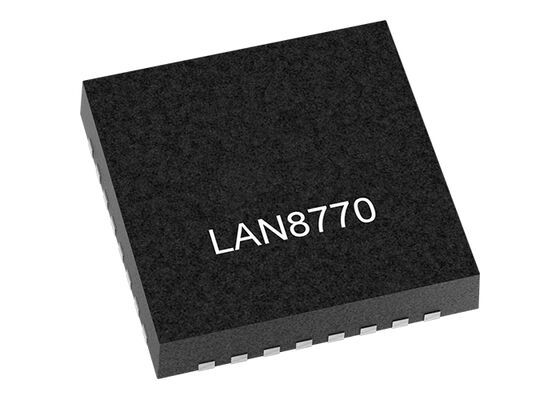 LAN8770MT-V/PRA Ethernet IC Single-Port VelocityDRIVETM 100BASE-T1 ترانسسیور اترنت