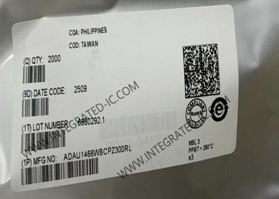ADAU1466WBCPZ300RL میکروکنترلر MCU SigmaDSP پردازشگر صوتی دیجیتال فشرده با حافظه داخلی گسترده