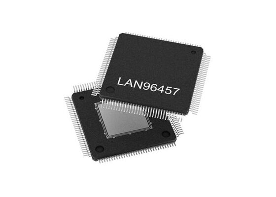 LAN96457FT-I/8MW Ethernet IC 7-Port Ethernet Switch با یکپارچه سازی PHY های 10/100/1000BASE-T