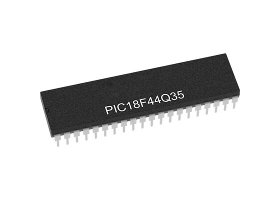 میکروکنترلر PIC18F44Q35-I/P MCU 8 بیتی 64 مگاهرتز 1.8 ولت تا 5.5 ولت MCU برای نظارت بر سیگنال در زمان واقعی