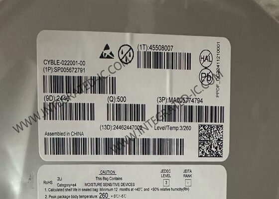 ماژول ارتباط بی‌سیم CYBLE-022001-00 ماژول BT PRoC فرستنده-گیرنده 2.4 گیگاهرتز