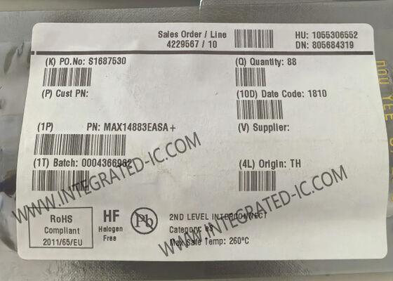 تراشه مدار یکپارچه MAX14883EASA 1Mbps 130mV CAN Transceiver IC SOIC8
