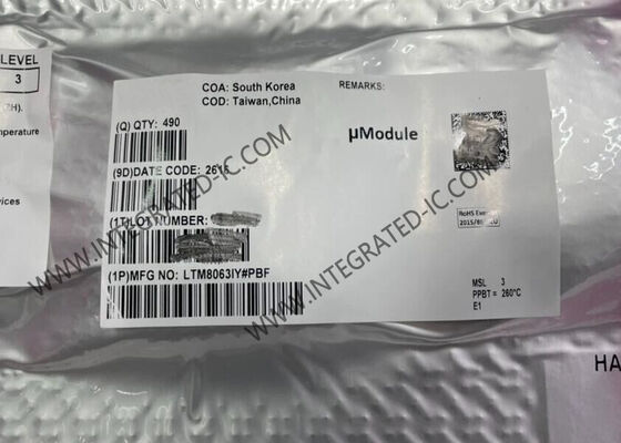 تراشه مدار یکپارچه LTM8063IY 2A ماژول غیر منزوی PoL ماژول FBGA28