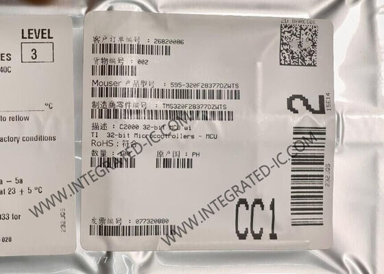 تراشه مدار مجتمع TMS320F28377DZWTS 32 بیتی 200 مگاهرتز میکروکنترلرهای دو هسته ای 1 مگابایتی