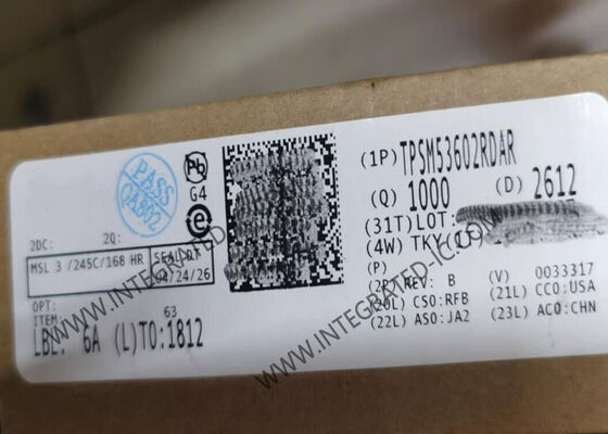TPSM53602RDAR مدار یکپارچه تراشه مرحله پایین ماژول برق 36V 2A DC / DC کنورتر B3QFN-15
