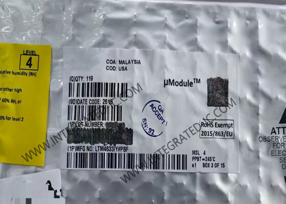 LTM4633IY تراشه مدار یکپارچه سه گانه 10A مرحله پایین uModule تنظیم کننده