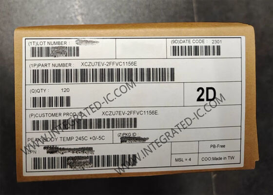 XCZU7EV-2FFVC1156E Field Programmable Gate Array با حافظه 256KB و سلول های منطقی 504K SoC FPGA