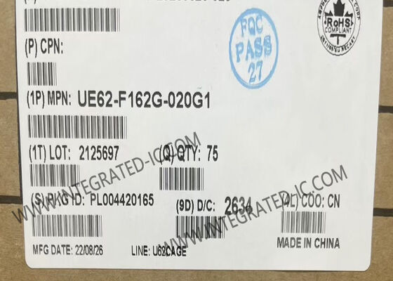 UE62-F162G-020G1 کانکتورهای OSFP 1x1 قفس کم پروفایل با 9.5Mm سینک گرما اکستروید بالا