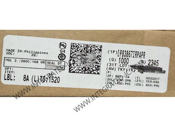 DP83867IRPAPR اترنت IC 157mA ایمنی بالا گگابیت اترنت PHY گیرنده