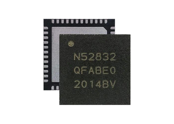 NRF52832-QFAB-R همه کاره BT 5.3 SoC NRF52832 BT کم انرژی QFN48