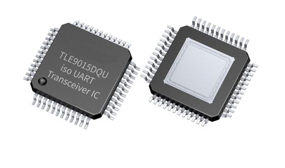 آی سی فرستنده و گیرنده همه منظوره TQFP-48 تراشه های خودرو PHEV TLE9015DQU Iso UART
