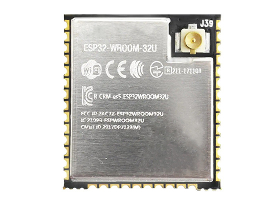 32 مگابایت ESP32-WROOM-32U SPI فلش چند پروتکل WIFI ماژول SMD