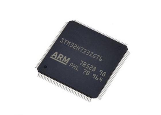 آی سی میکروکنترلر STM32H733ZGT6 32 بیتی تک هسته ای 550 مگاهرتز 1 مگابایت فلش 144-LQFP