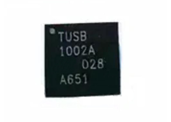 تراشه های مجتمع USB3.2 10 گیگابیت بر ثانیه TUSB1002ARGER دو کاناله خطی درایور مجدد QFN24