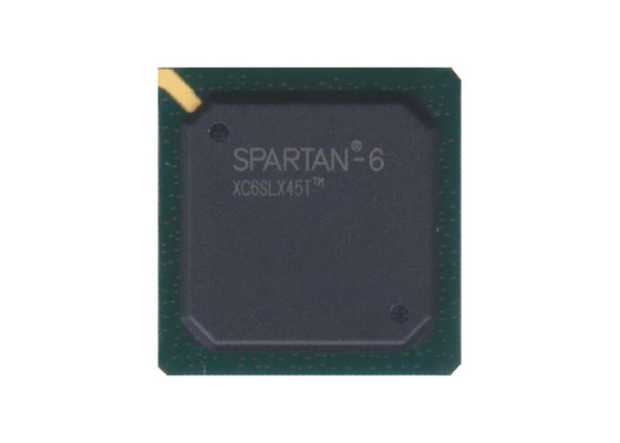 تراشه مدار مجتمع XC6SLX45-2FGG484I FPGA آی سی سرعت بالا اتصال سریال