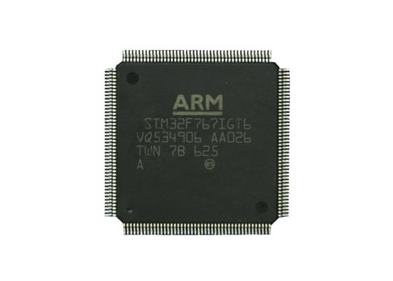 تراشه مدار مجتمع 216 مگاهرتز STM32F767IGT6 میکروکنترلر 32 بیتی آی سی 176-LQFP