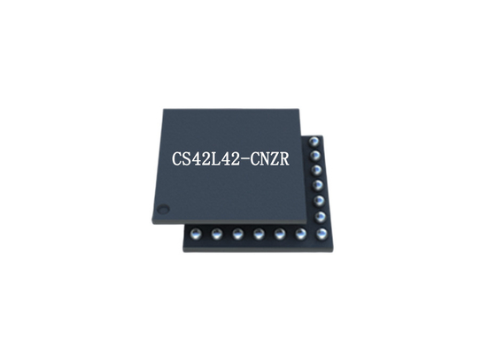 تراشه مدار مجتمع CS42L42-CNZR کدک صوتی کم مصرف با پردازش صدا