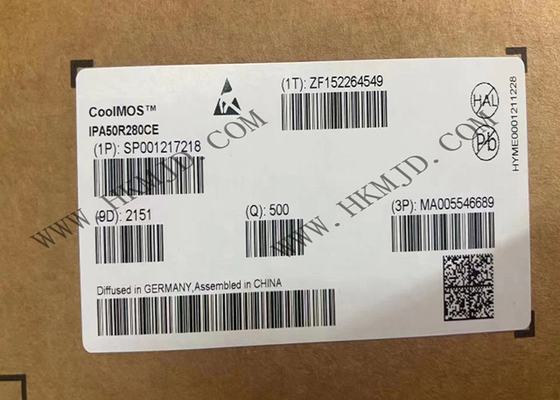 تراشه مدار مجتمع IPA50R280CE ترانزیستورهای تک کانال 500 ولت 13 آمپری N-Channel