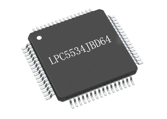 میکروکنترلر 8 کیلوبایتی MCU LPC5534JBD64 Arm Cortex M33 IC 64HTQFP