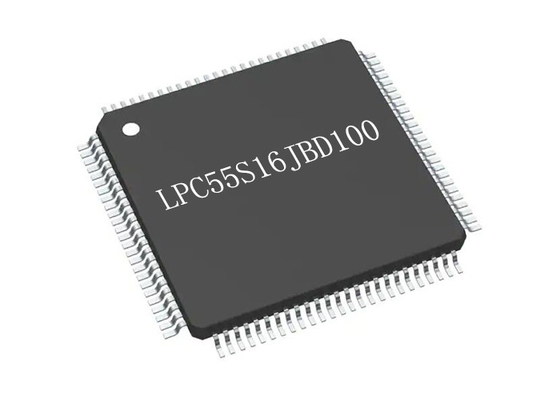 تراشه مدار مجتمع LPC55S16JBD100 LQFP100 تراشه میکروکنترلر 32 بیتی 256 کیلوبایت