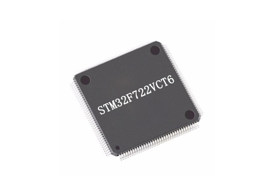 آی سی مجتمع STM32F722VCT6 462DMIPS 256 کیلوبایت آی سی میکروکنترلر فلش