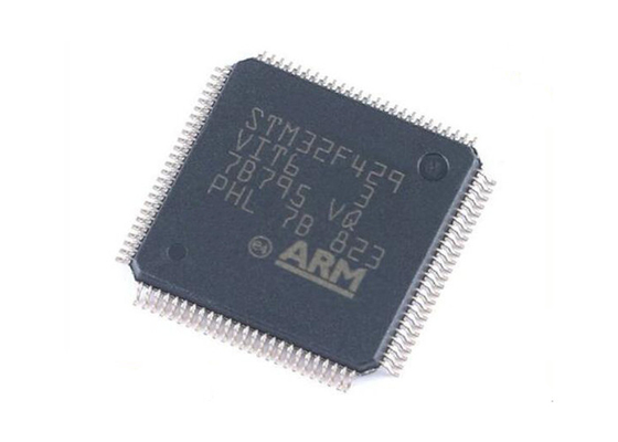 STM32F429VIT6 آی سی مجتمع 32 بیتی میکروکنترلر تک هسته ای آی سی 100LQFP