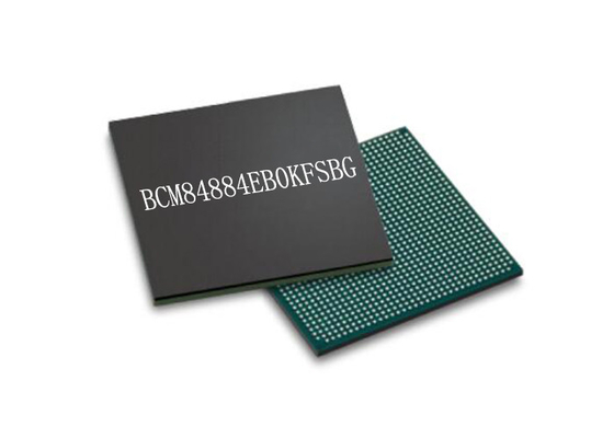 چهار پورت BCM84884EB0KFSBG فرستنده و گیرنده اترنت CMOS بسته BGA تراشه مدار مجتمع