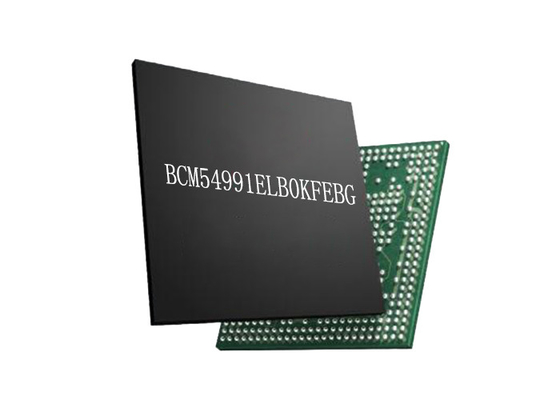 تراشه اترنت BCM54991ELB0KFEBG تراشه مدار مجتمع BGA81 فرستنده و گیرنده اترنت CMOS