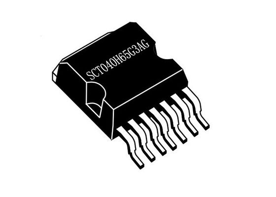 تراشه مدار مجتمع SIC SCT040H65G3AG ماسفت های SiC H²PAK-7 ترانزیستورهای باندگپ گسترده