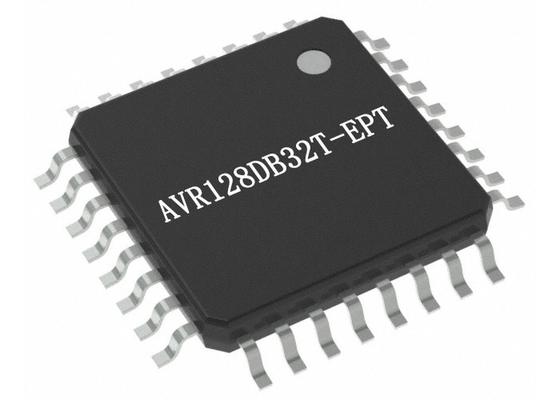 آی سی MCU میکروکنترلر AVR AVR128DB32T-E/PT با کارایی بالا 24 مگاهرتز