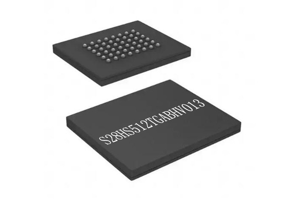 تراشه مدار مجتمع با سرعت بالا CMOS S28HS512TGABHV013 FLASH NOR حافظه IC 24FBGA