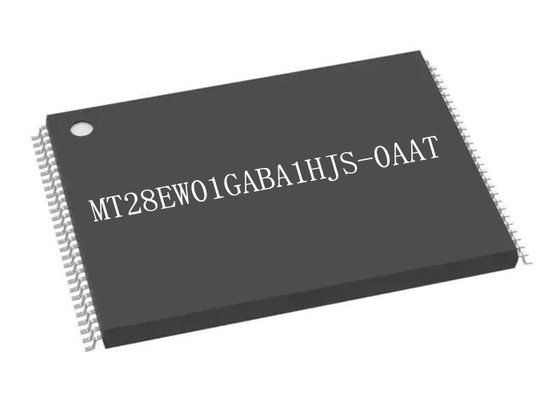 تراشه مدار مجتمع MT28EW01GABA1HJS-0AAT NOR تراشه حافظه 56TSOP 1Gbit موازی