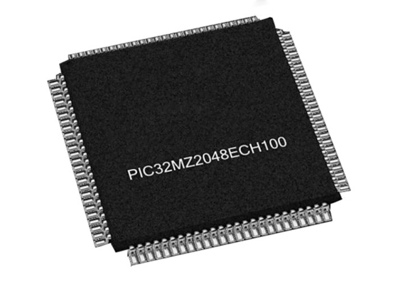 میکروکنترلر 200 مگاهرتز MCU PIC32MZ2048ECH100-I/PF میکروکنترلرهای 32 بیتی تراشه 100TQFP