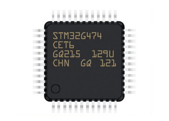 48-UFQFPN STM32G474CET6 میکروکنترلر 32 بیتی MCU 256 کیلوبایت فلش تک هسته ای
