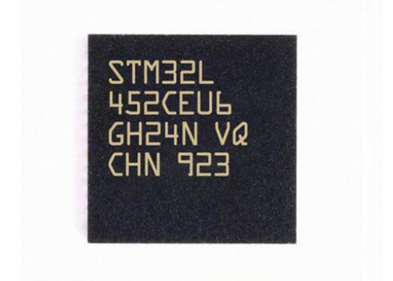 میکروکنترلر MCU STM32L452CEU6 48UFQFN تراشه میکروکنترلر 32 بیتی 512 کیلوبایت فلش