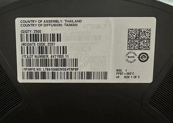 تراشه مدار مجتمع رگولاتورهای سوئیچینگ DC DC LT8610ABEMSE 3.5A 16-TFSOP